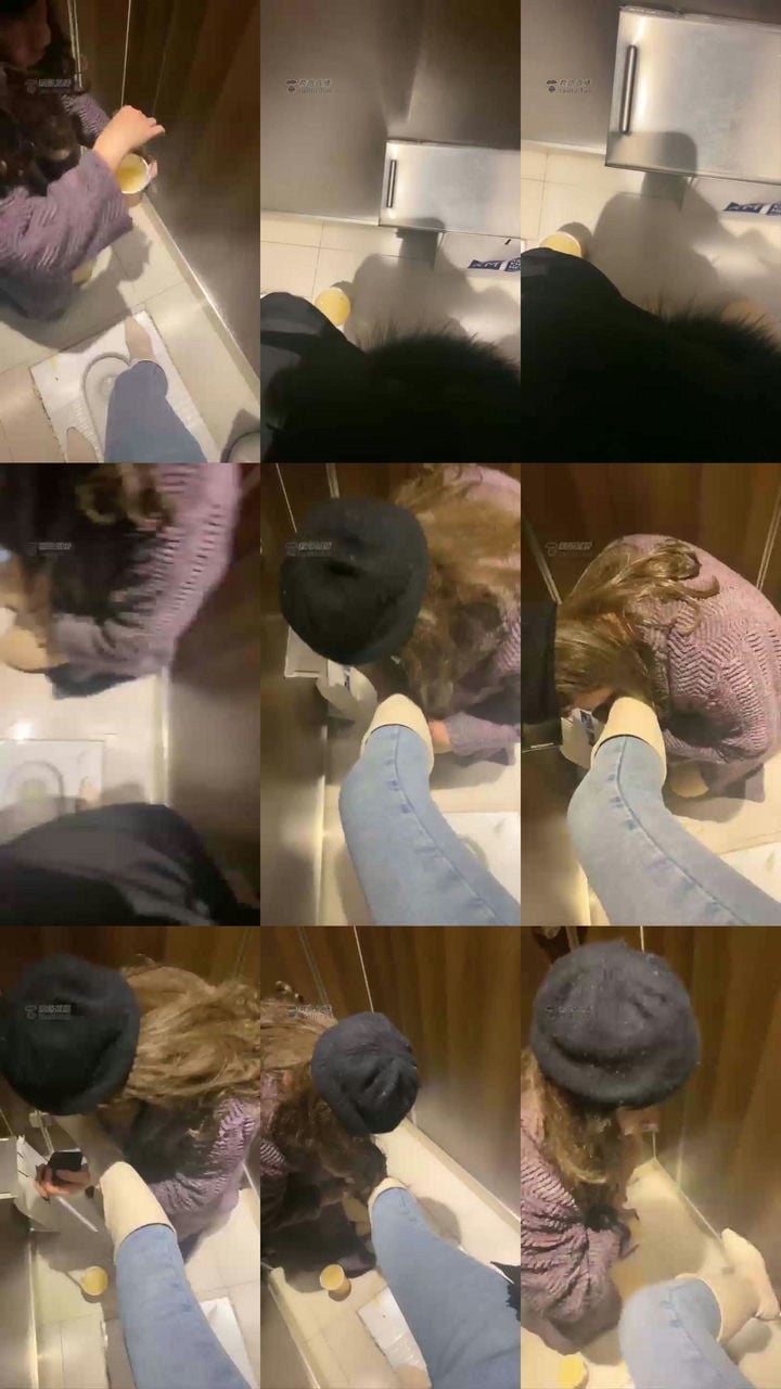 和CD狗逛商场 女厕所吃黄金珍珠圣水露 各种素人面前玩 -思诺